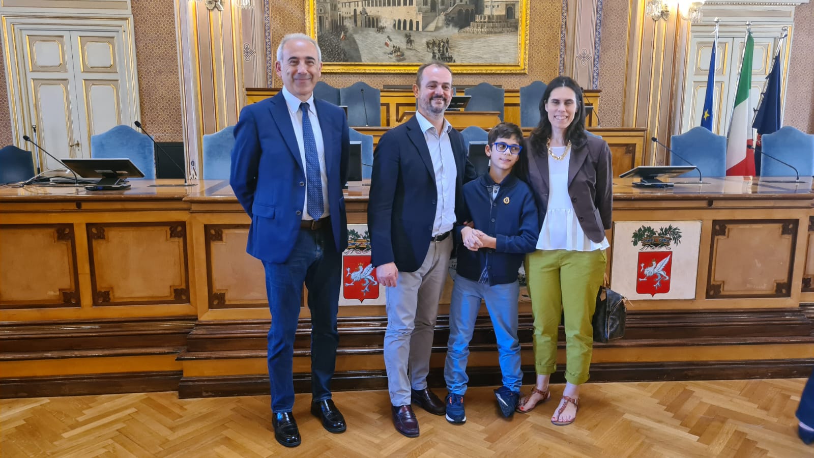 Consegna Targa 