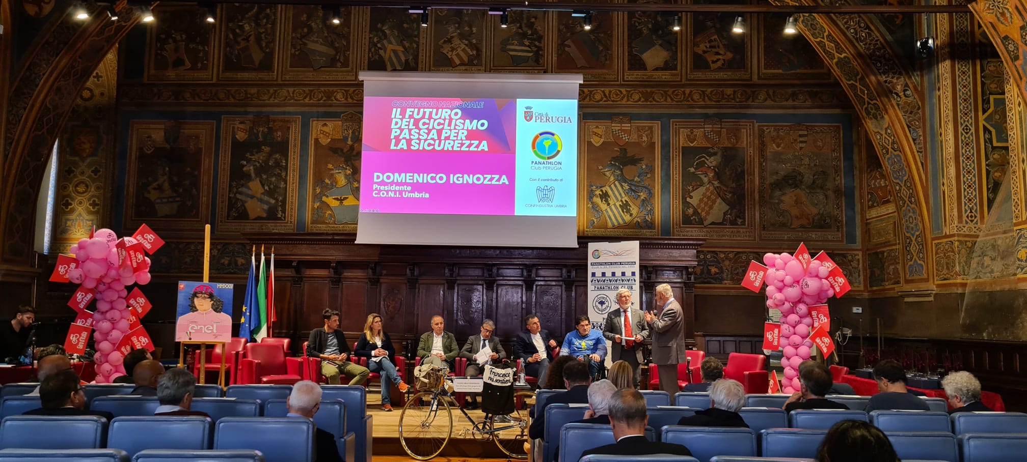 immagine convegno “Il futuro del ciclismo passa per la sicurezza”