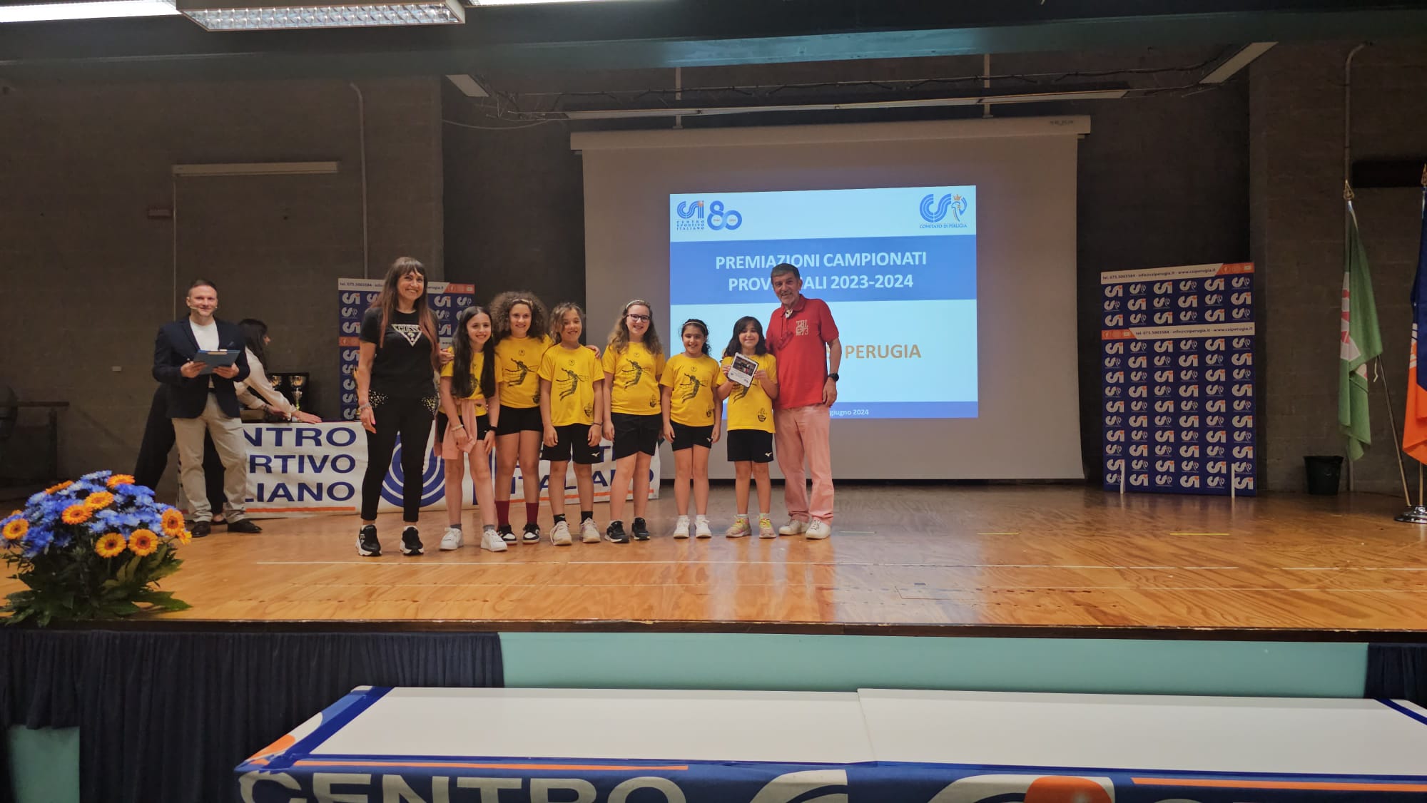 Cerimonia di premiazione dei Campionati Provinciali ed Interprovinciali CSI