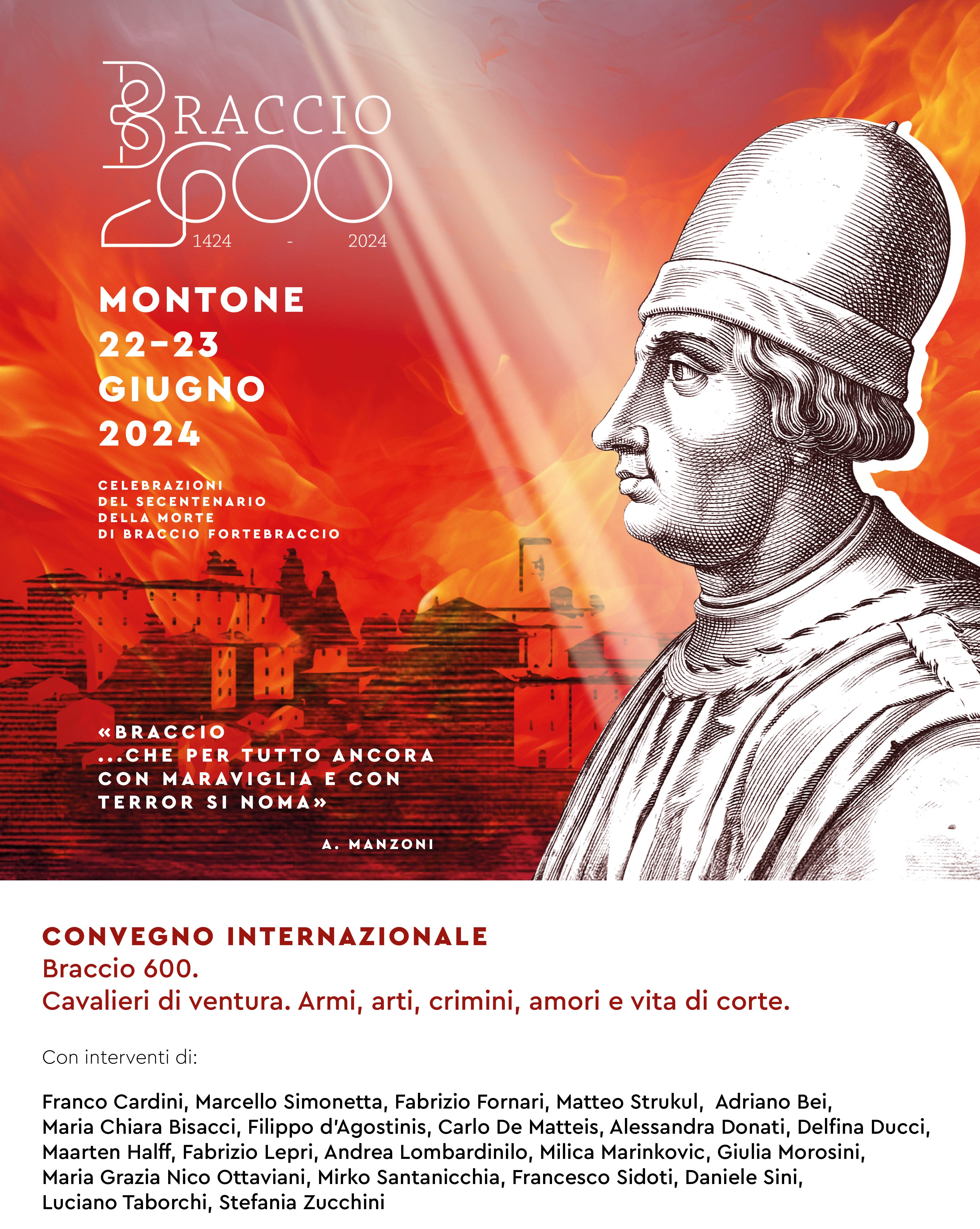immagine locandina Secentenario della morte di Braccio Fortebraccio