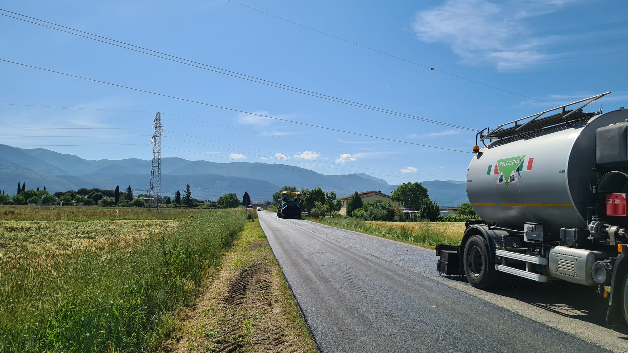 Lavori di manutenzione in Valnerina