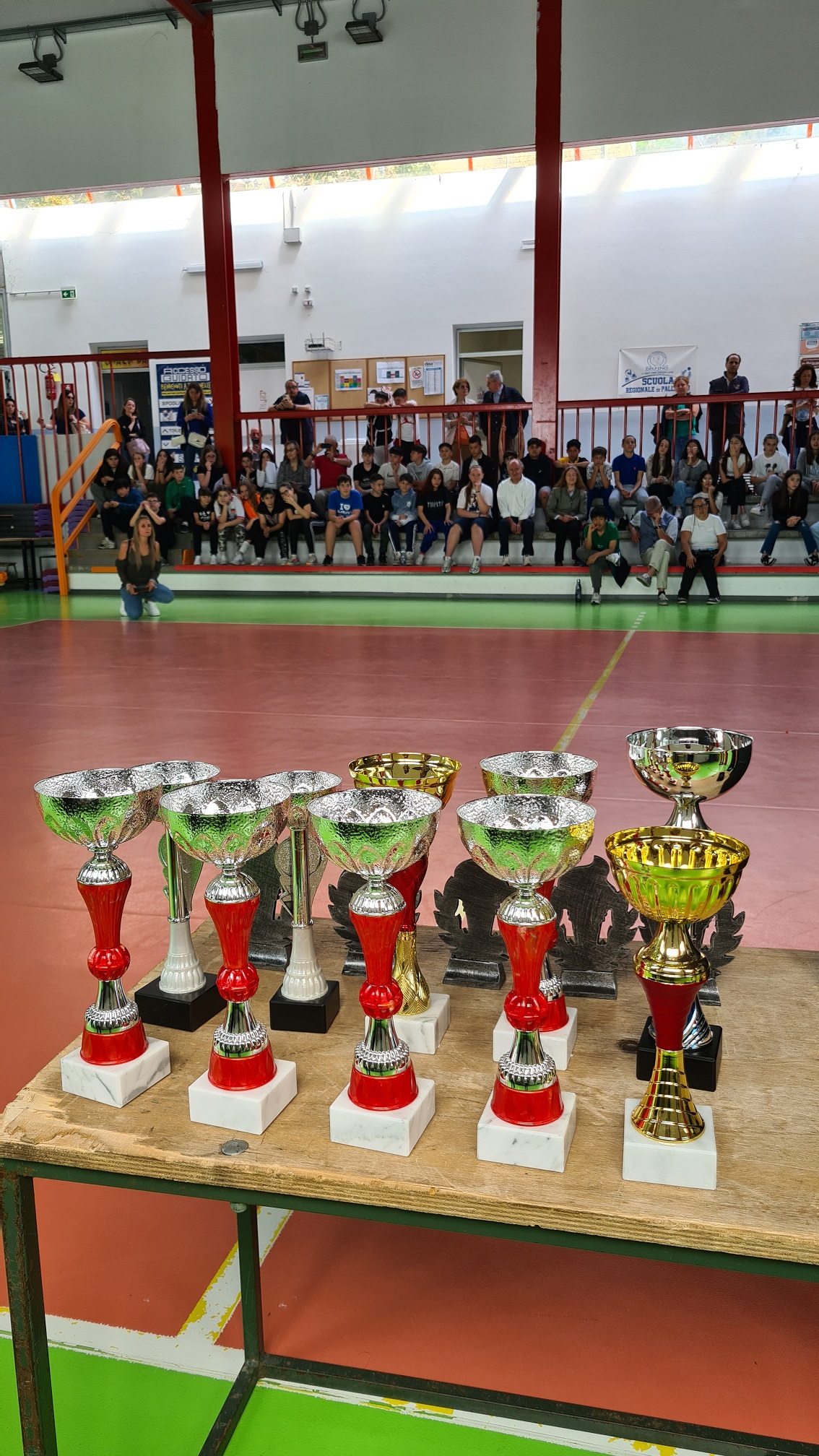 Un momento della premiazione