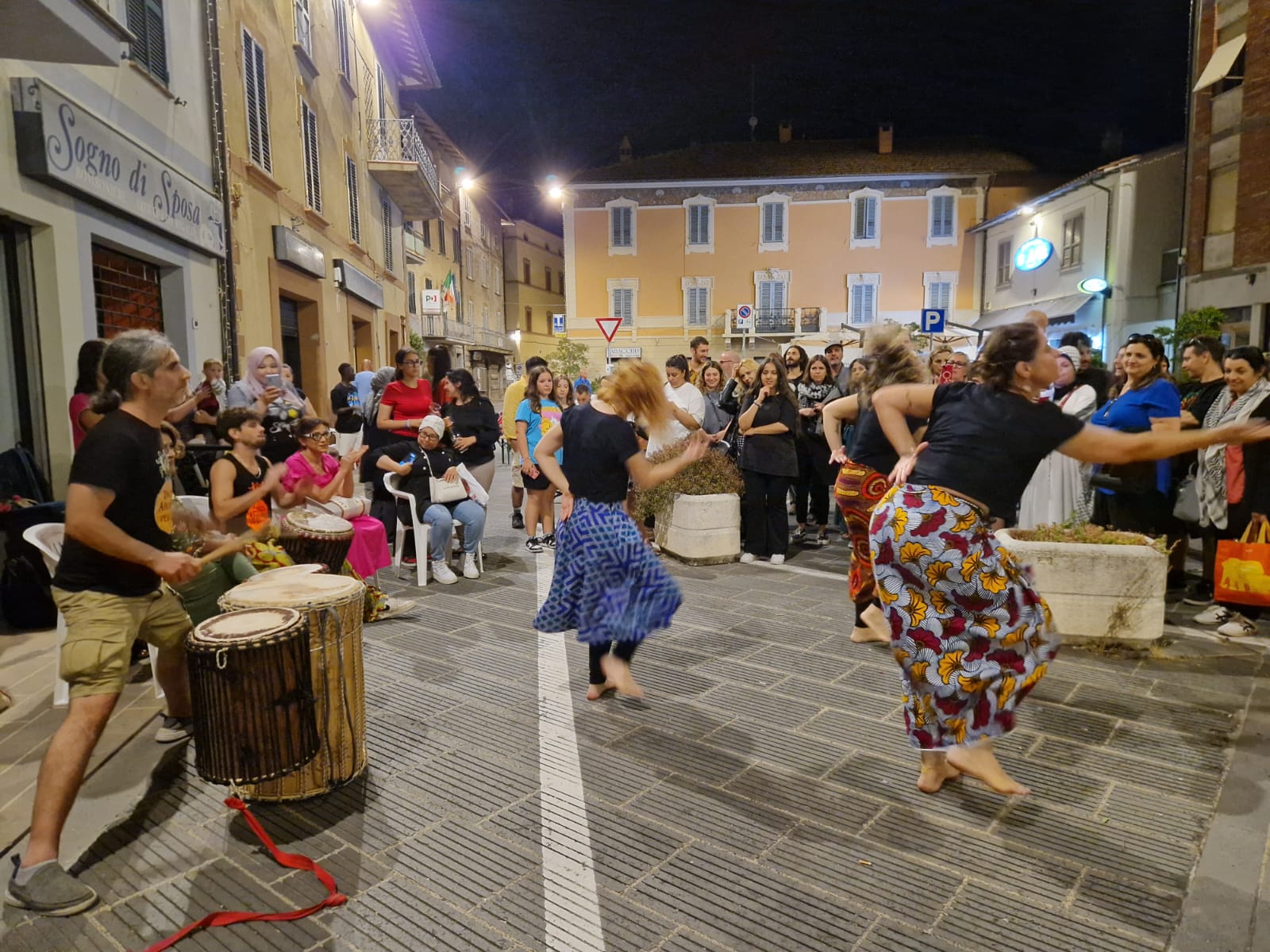 Lo spettacolo di danza africana