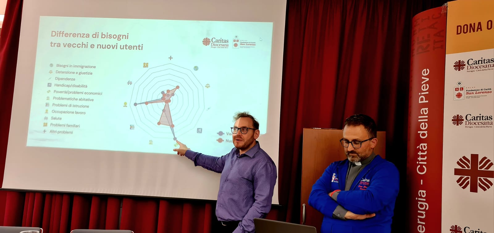 Un momento della presentazione