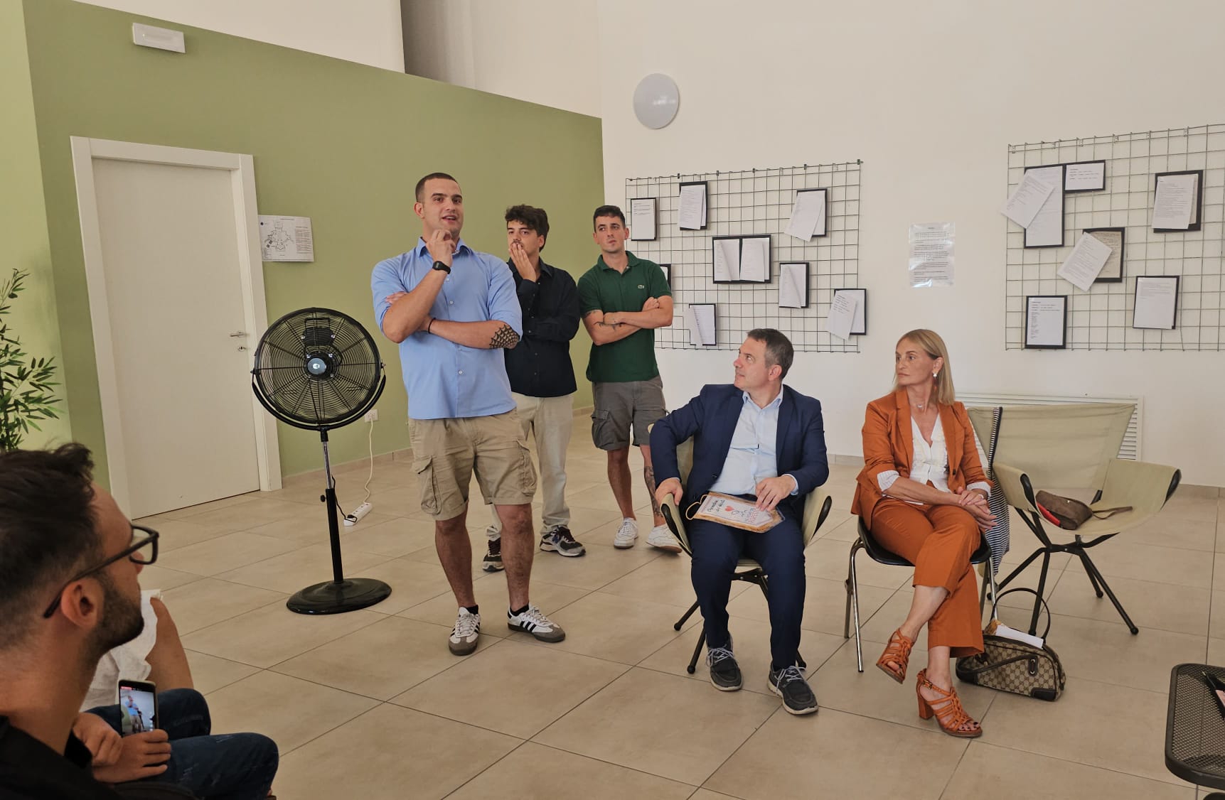 immagine inaugurazione mostra ‘Eleutheria’