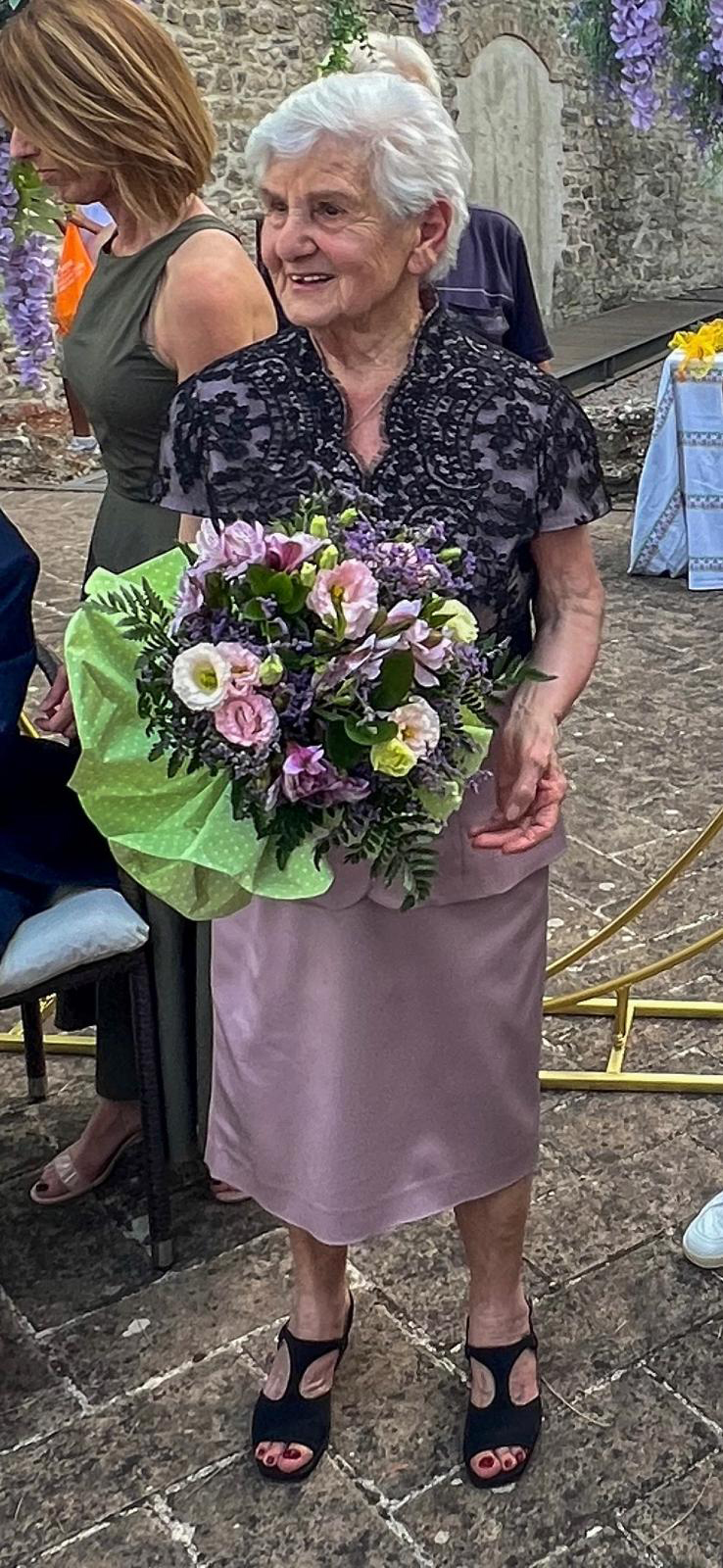 Immagine della festa per i 100 anni di Domenica Ricci