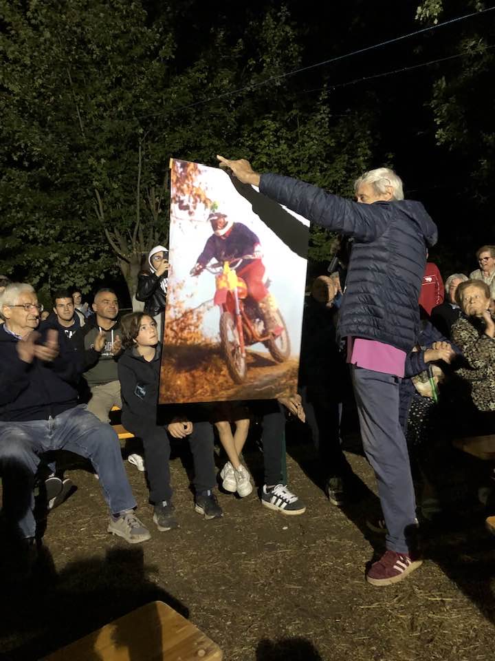 Un momento della serata