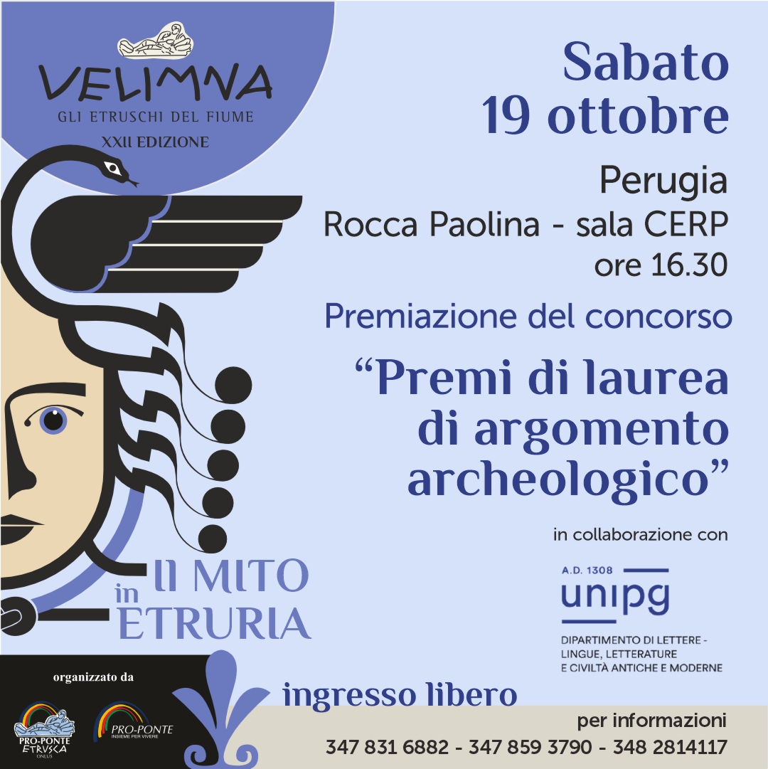 immagine locandina Velimna 2024, consegna di due premi di laurea 