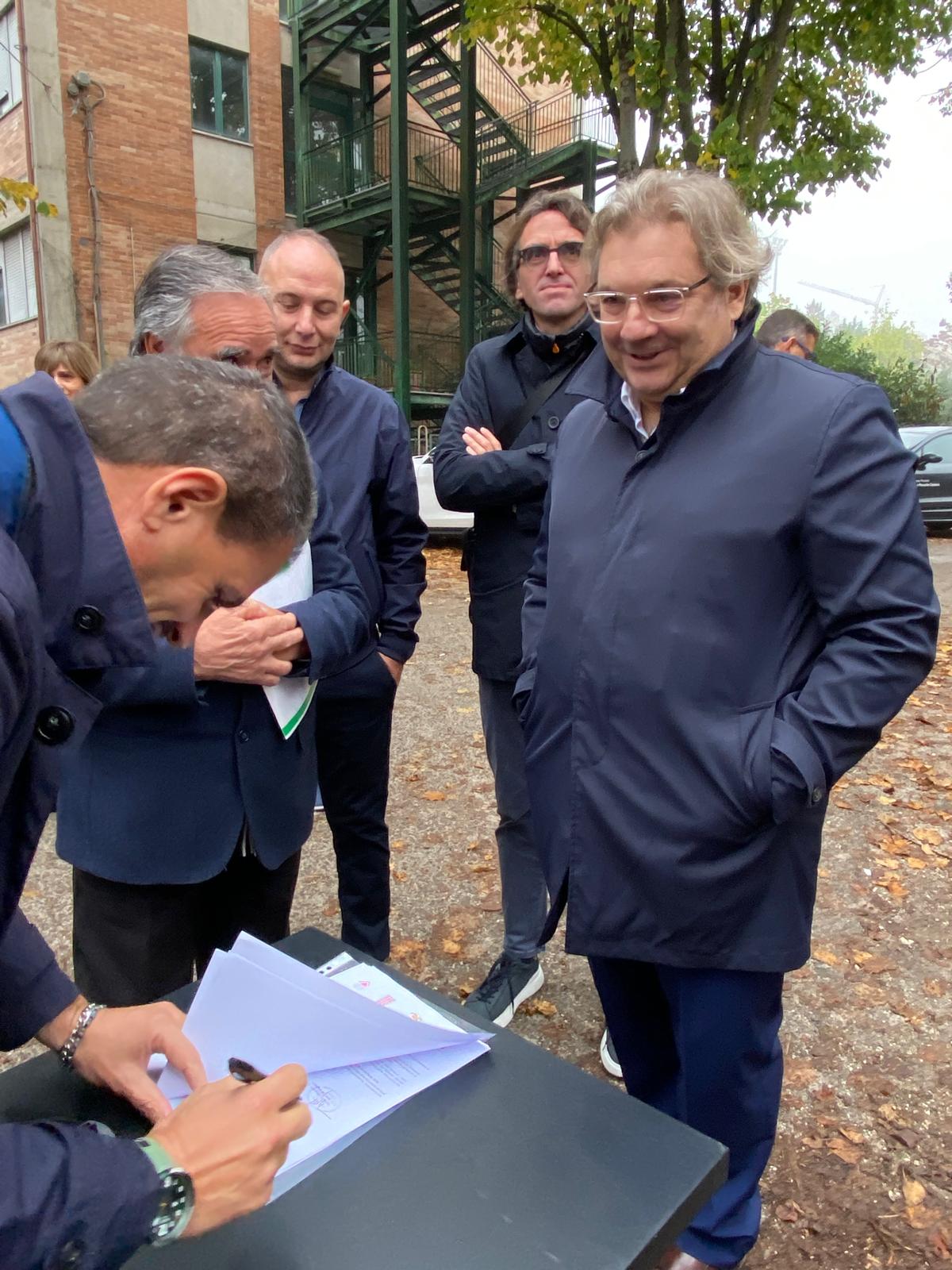foto della firma