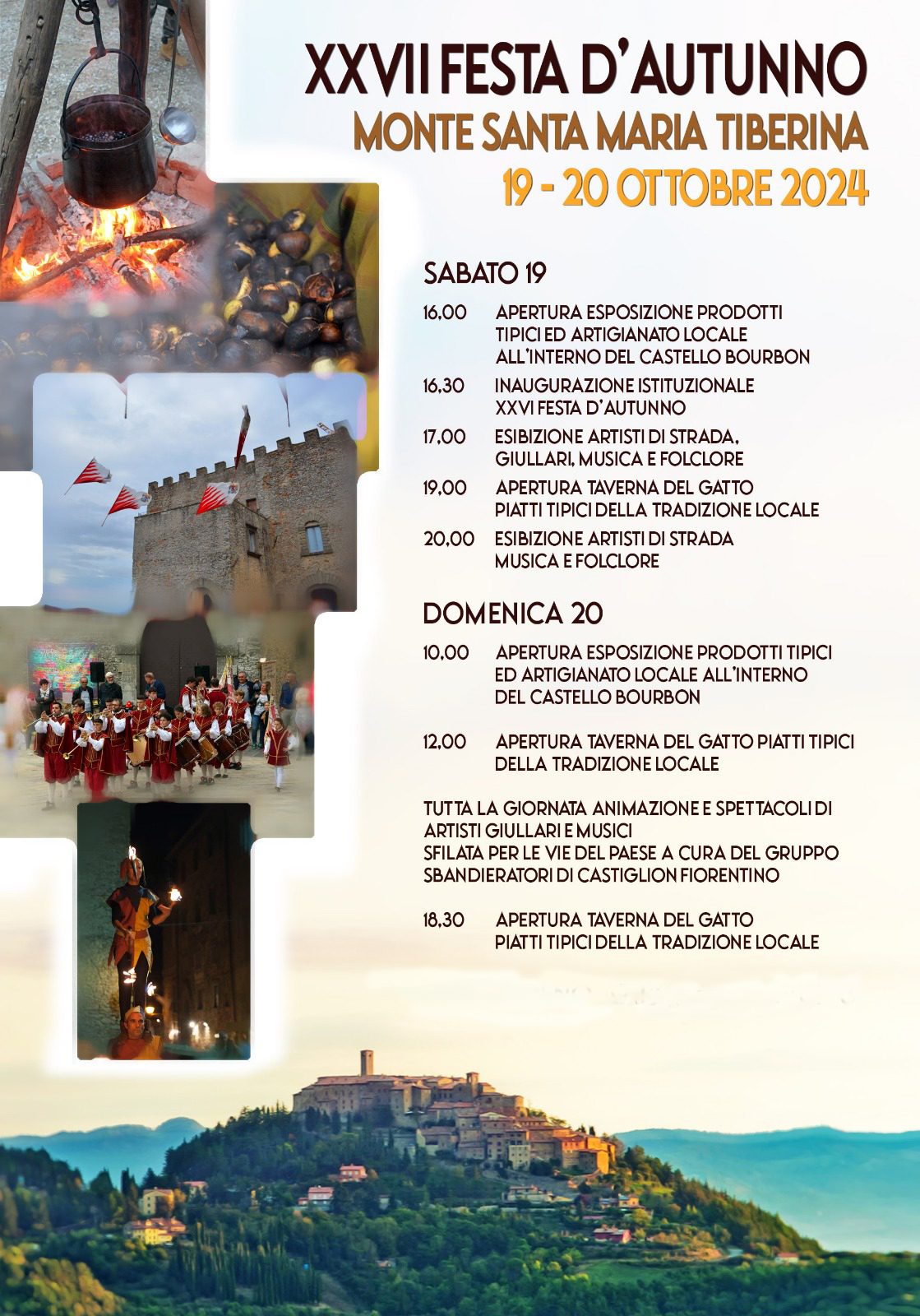 programma festa d'autunno