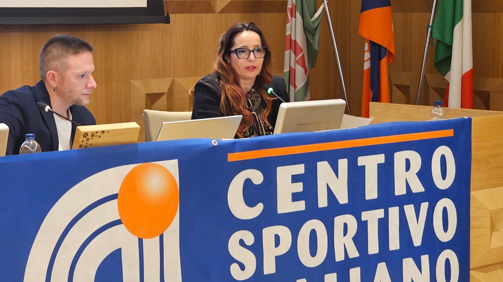 immagine della cerimonia per gli 80 anni del Centro Sportivo Italiano