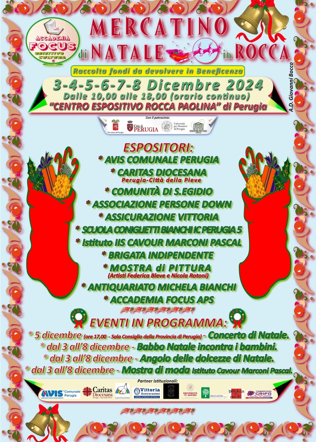 locandina Mercatino “Natale in Rocca”