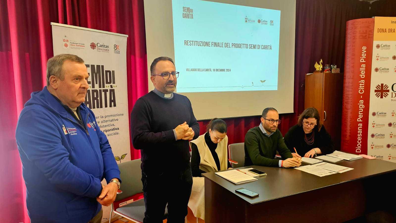 Presentazione dei risultati del progetto “Semi di Carità”