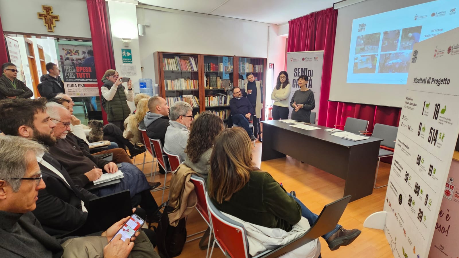 Presentazione dei risultati del progetto “Semi di Carità”