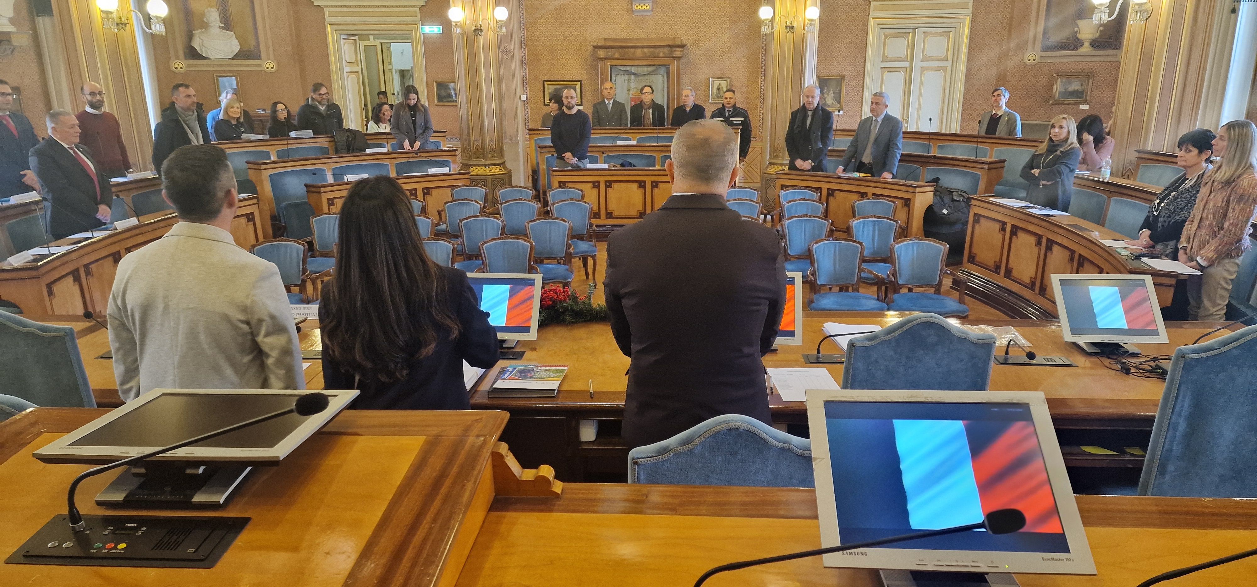 Inizio dei lavori del Consiglio