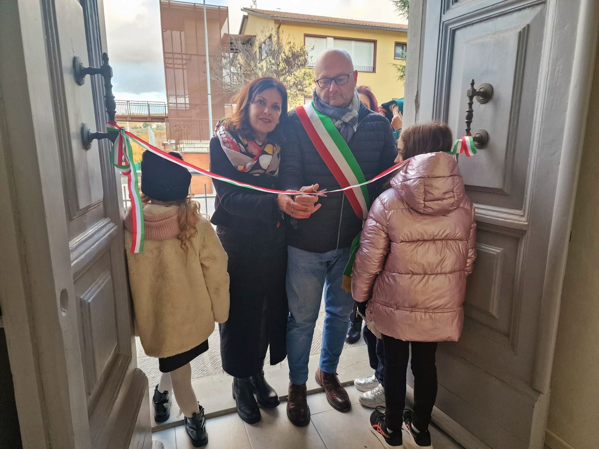 Il taglio del nastro