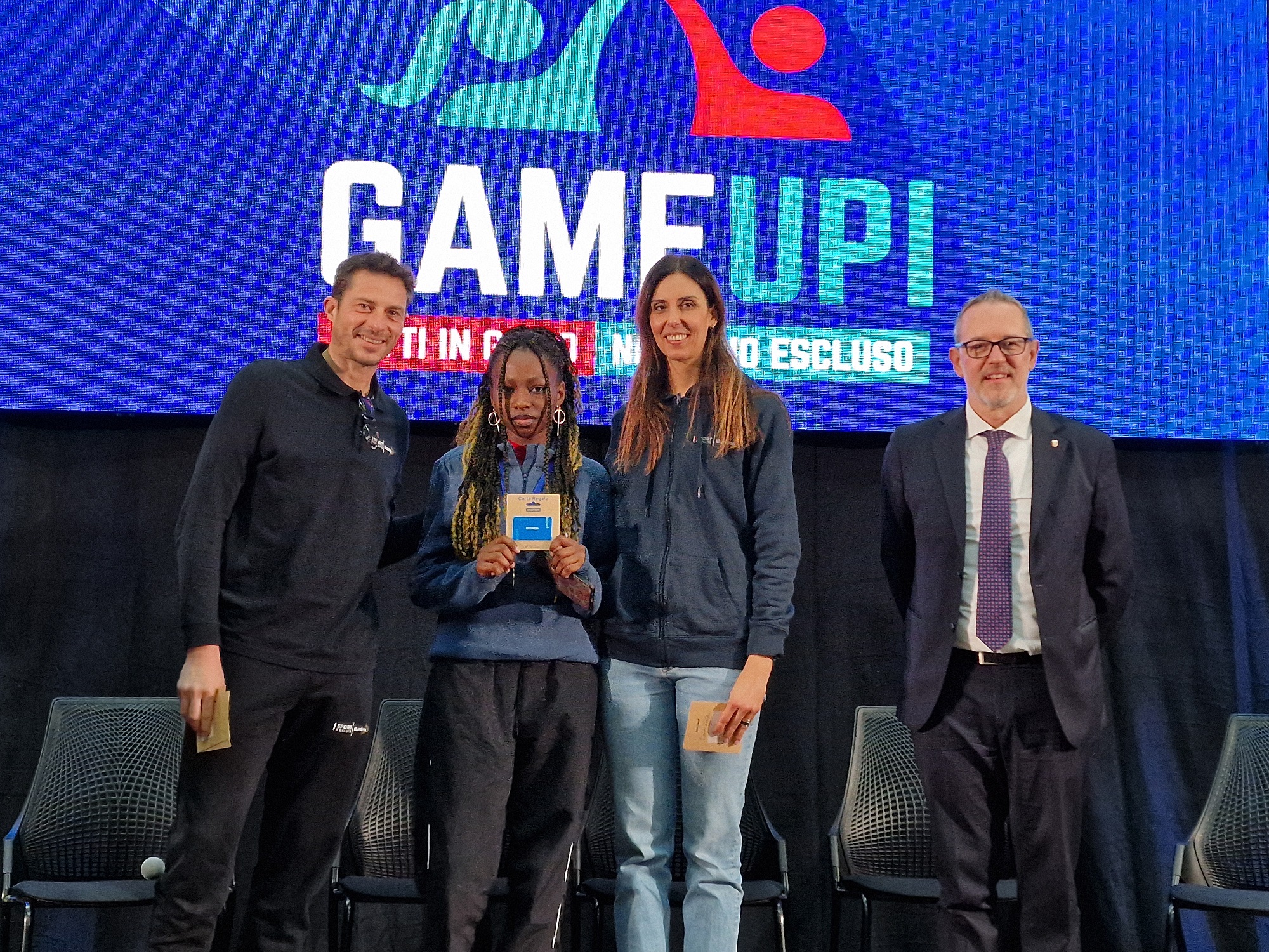 La premiazione della perugina Victoria Anayouchukwu