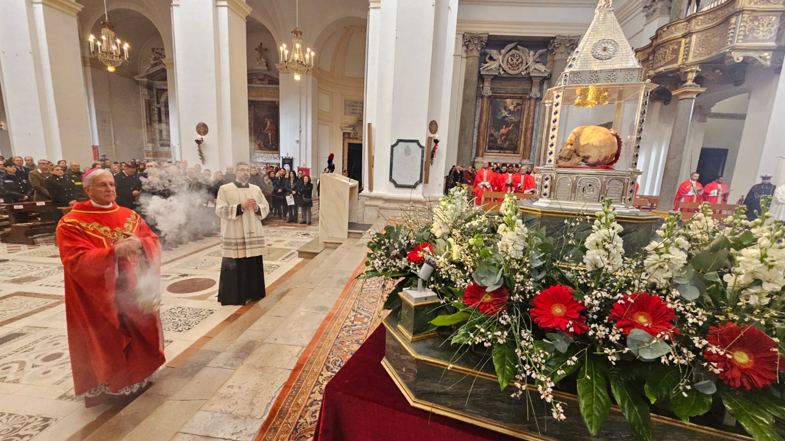 Immagine delle celebrazioni in onore di San Ponziano a Spoleto