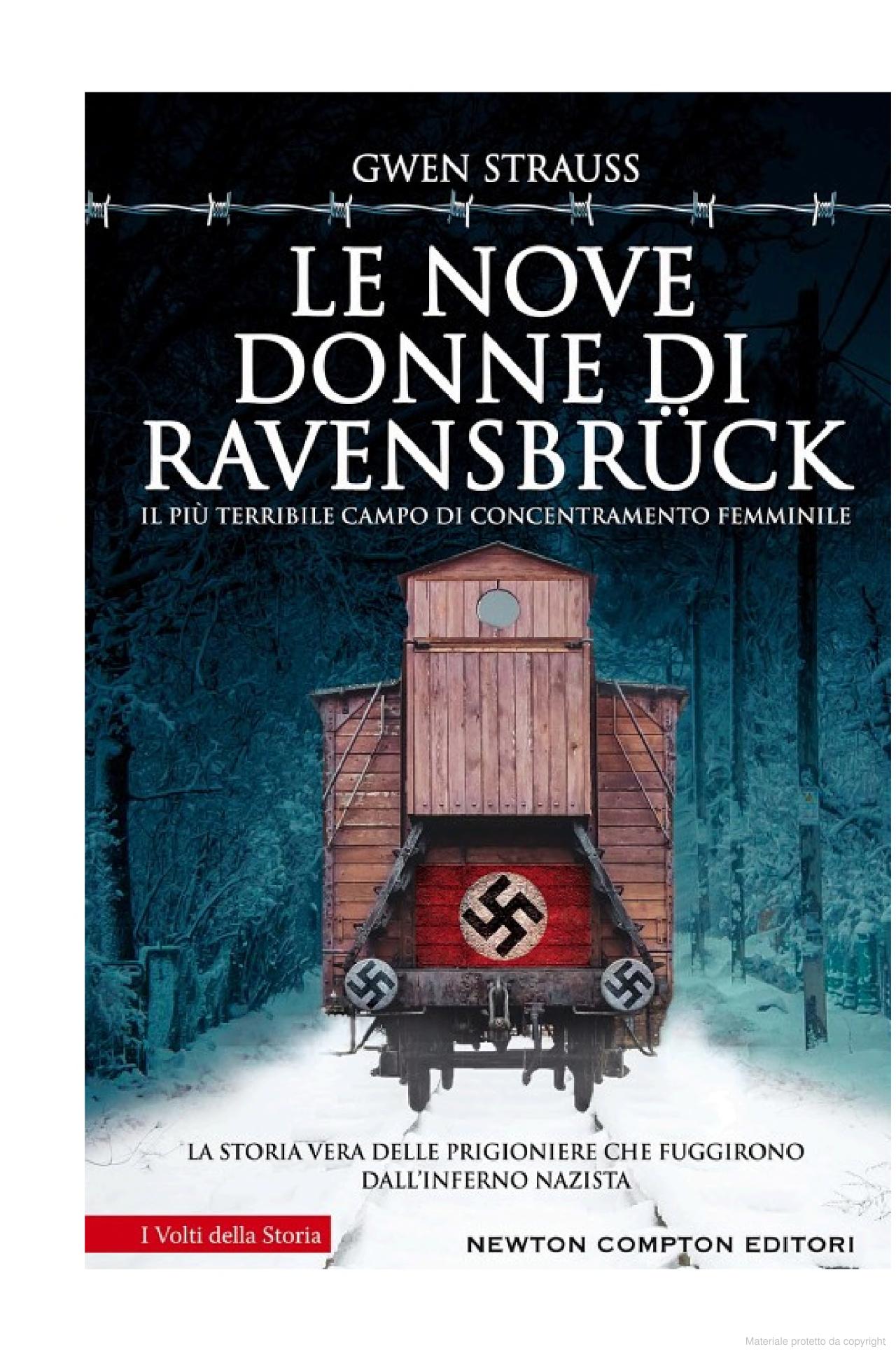 La copertina di “Le nove donne Ravensbrück”