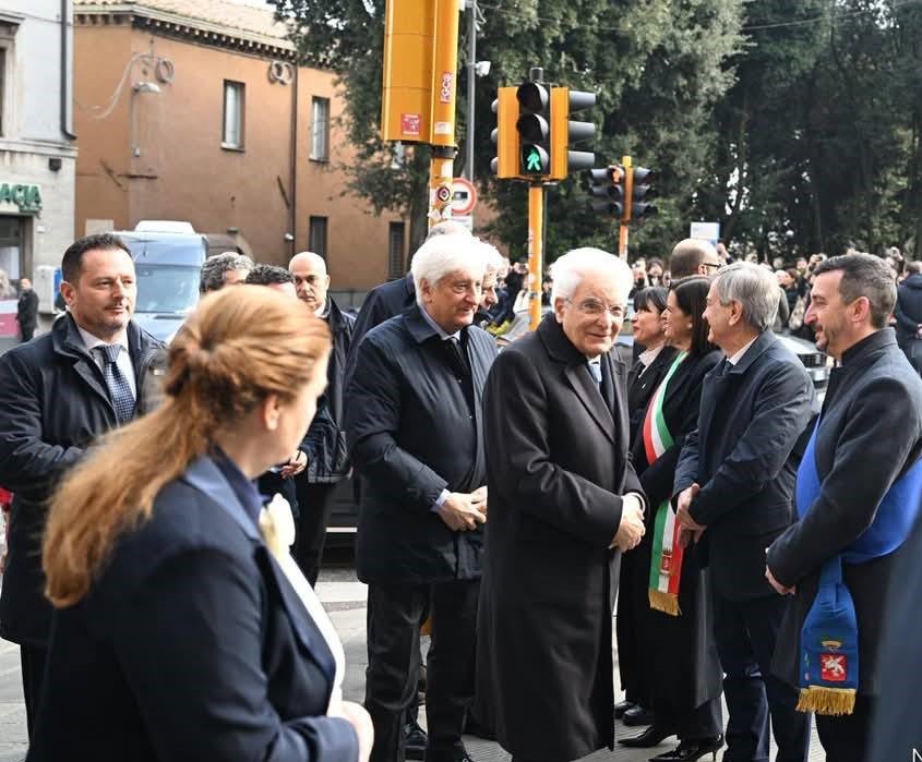 Il presidente della Repubblica a Palazzo Gallenga per l’avvio del nuovo anno accademico