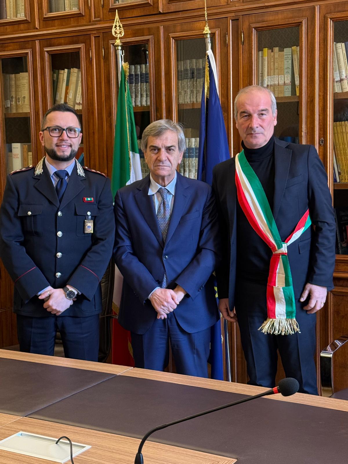 La firma del protocollo di legalità tra il Comune di San Giustino e la Prefettura di Perugia