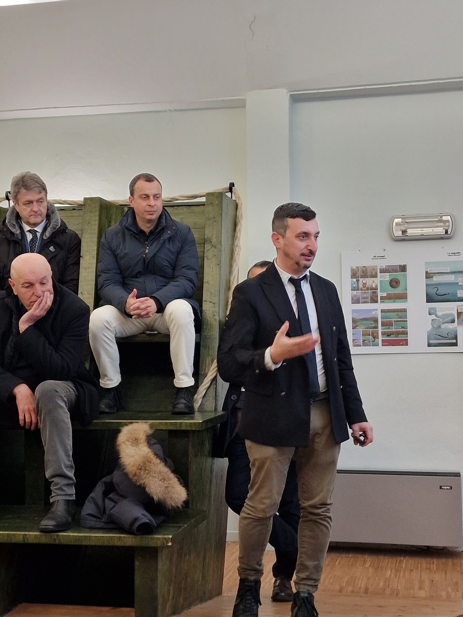 L'intervento di Pasquali al Museo della Pesca