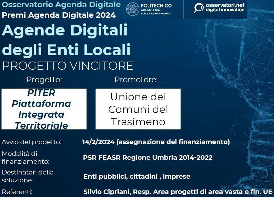 I dettagli del premio