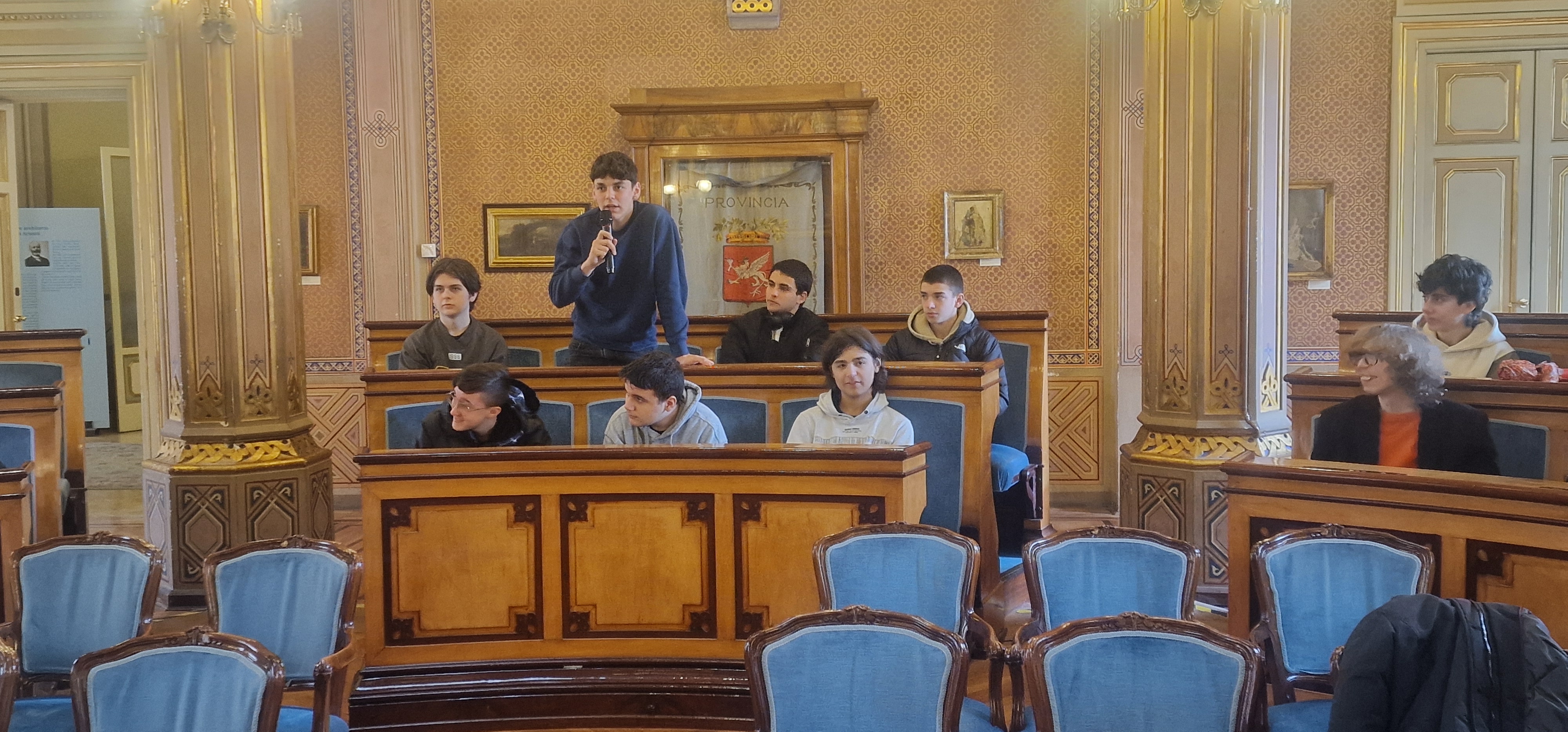 Alcuni studenti del Volta