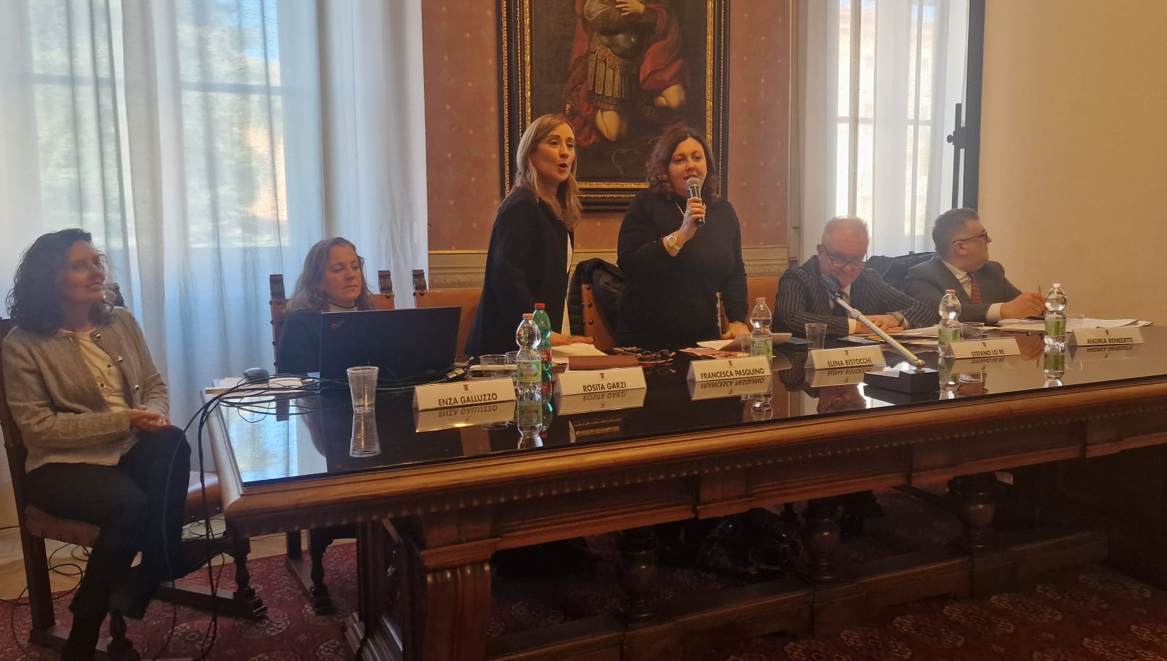 Gli intervenuti