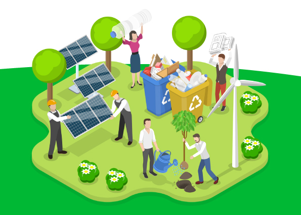Immagine della locandina di presentazione della Comunità Energetica Rinnovabile