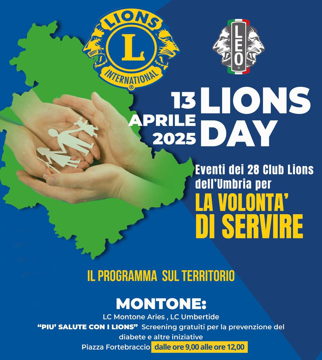 Montone – Domenica 13 aprile screening gratuito per la prevenzione del diabete