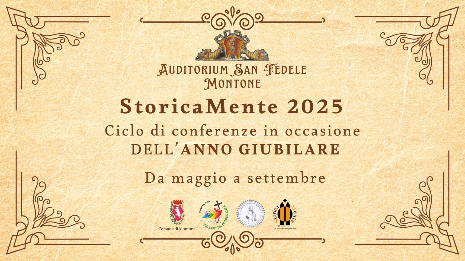 E’ in arrivo StoricaMente Montone 2025 - Un viaggio nel tempo e nella spiritualità in occasione del Giubileo
