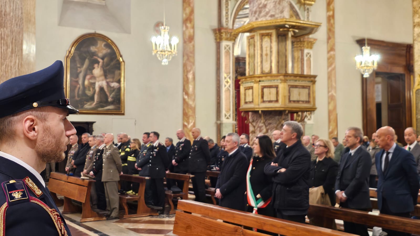 Verso la Pasqua – Celebrata a Perugia la messa interforze