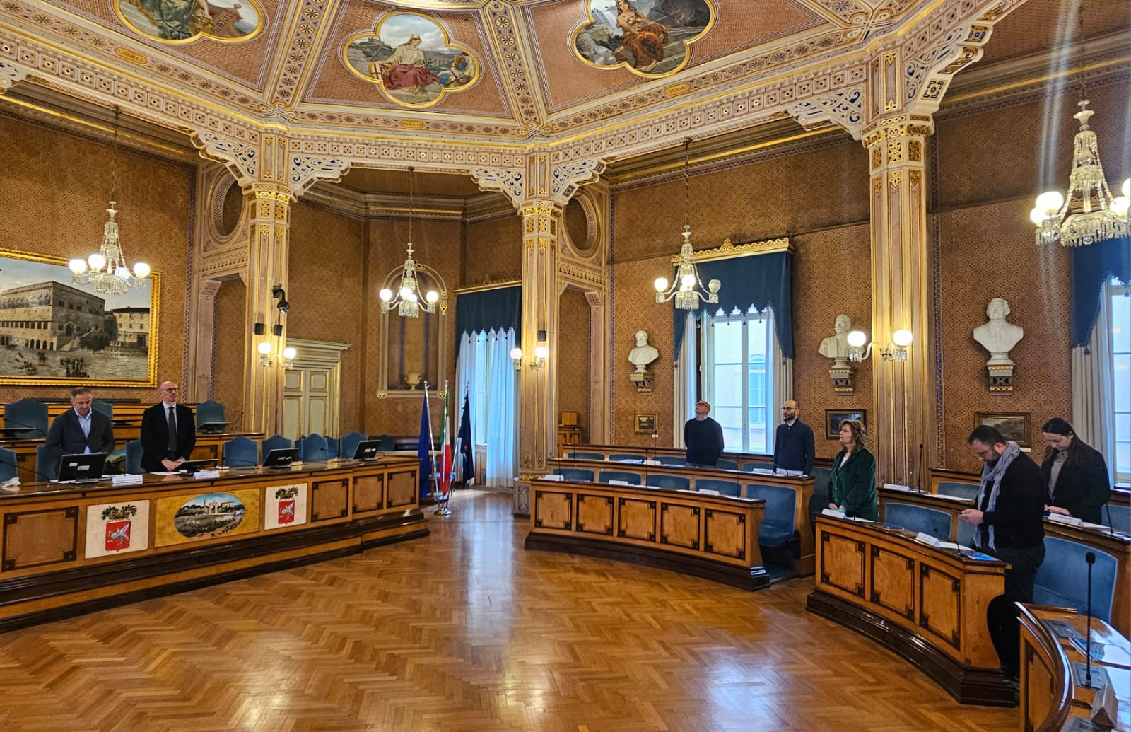 La seduta del Consiglio provinciale