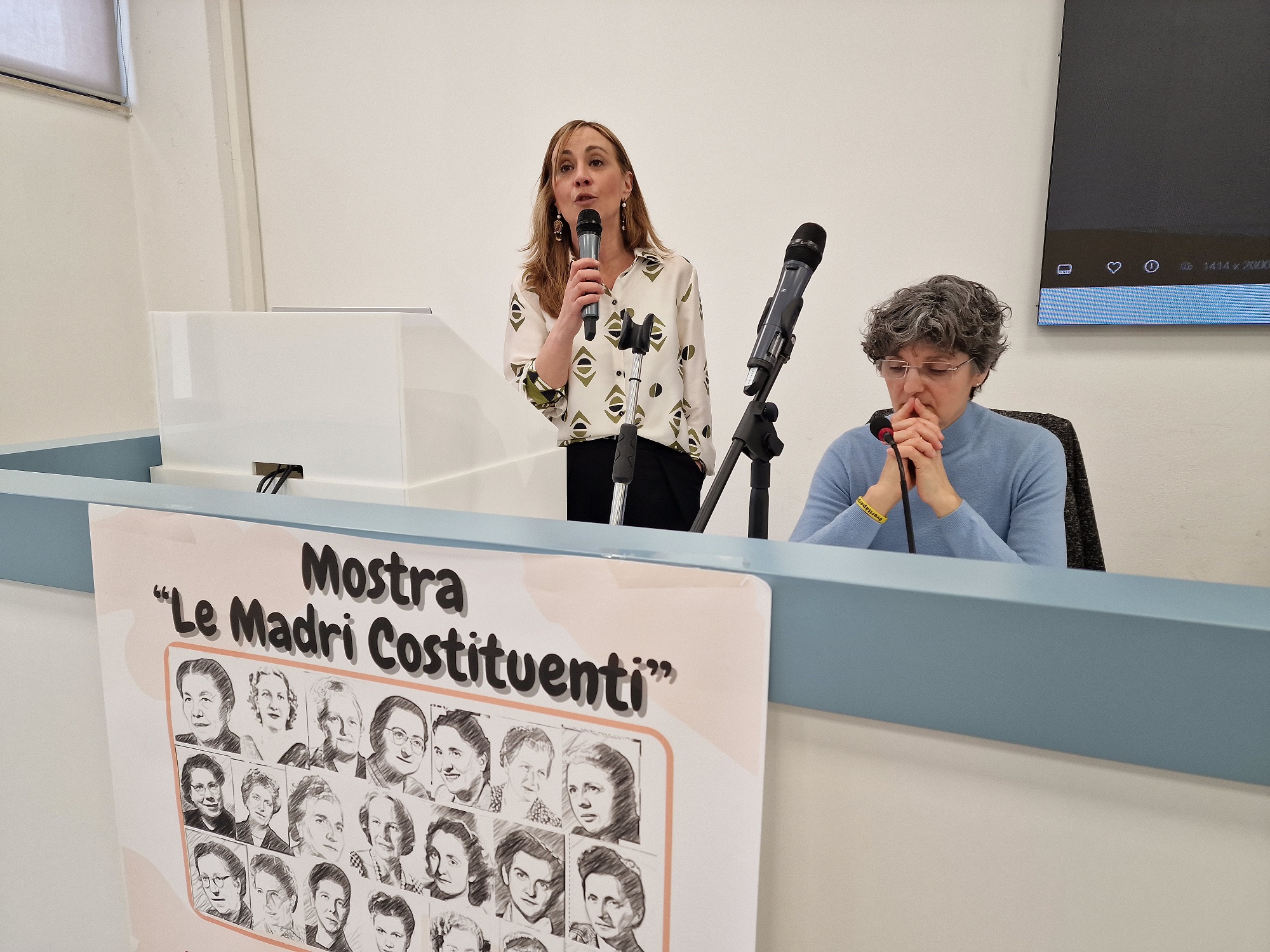 L'intervento della consigliera provinciale Pasquino