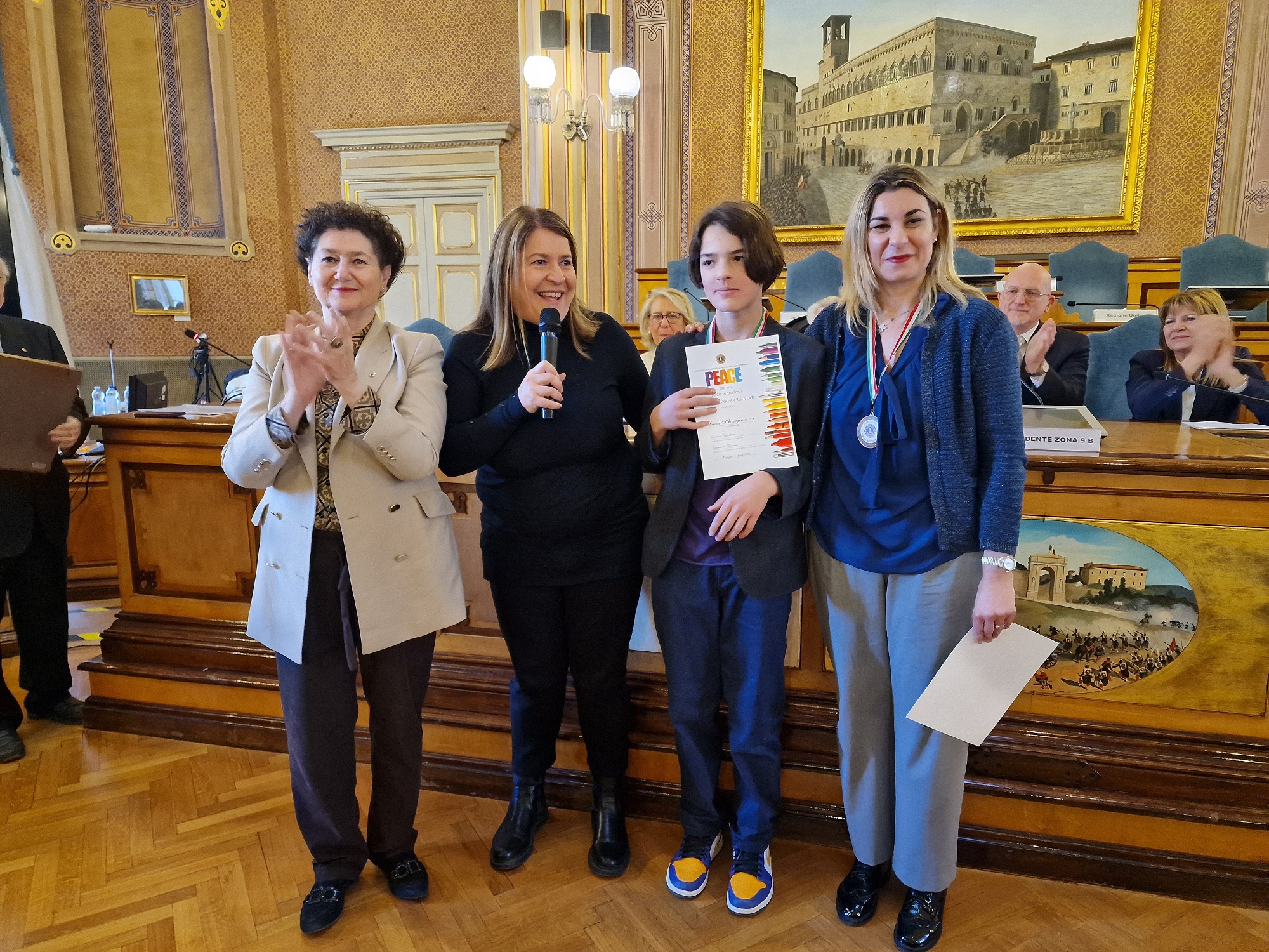La premiazione di David Khazagerov