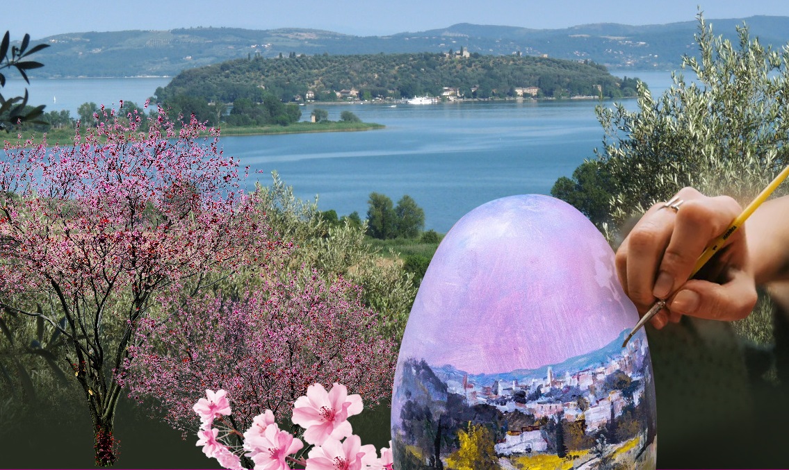 “L’uovo d’artista” approda al Trasimeno