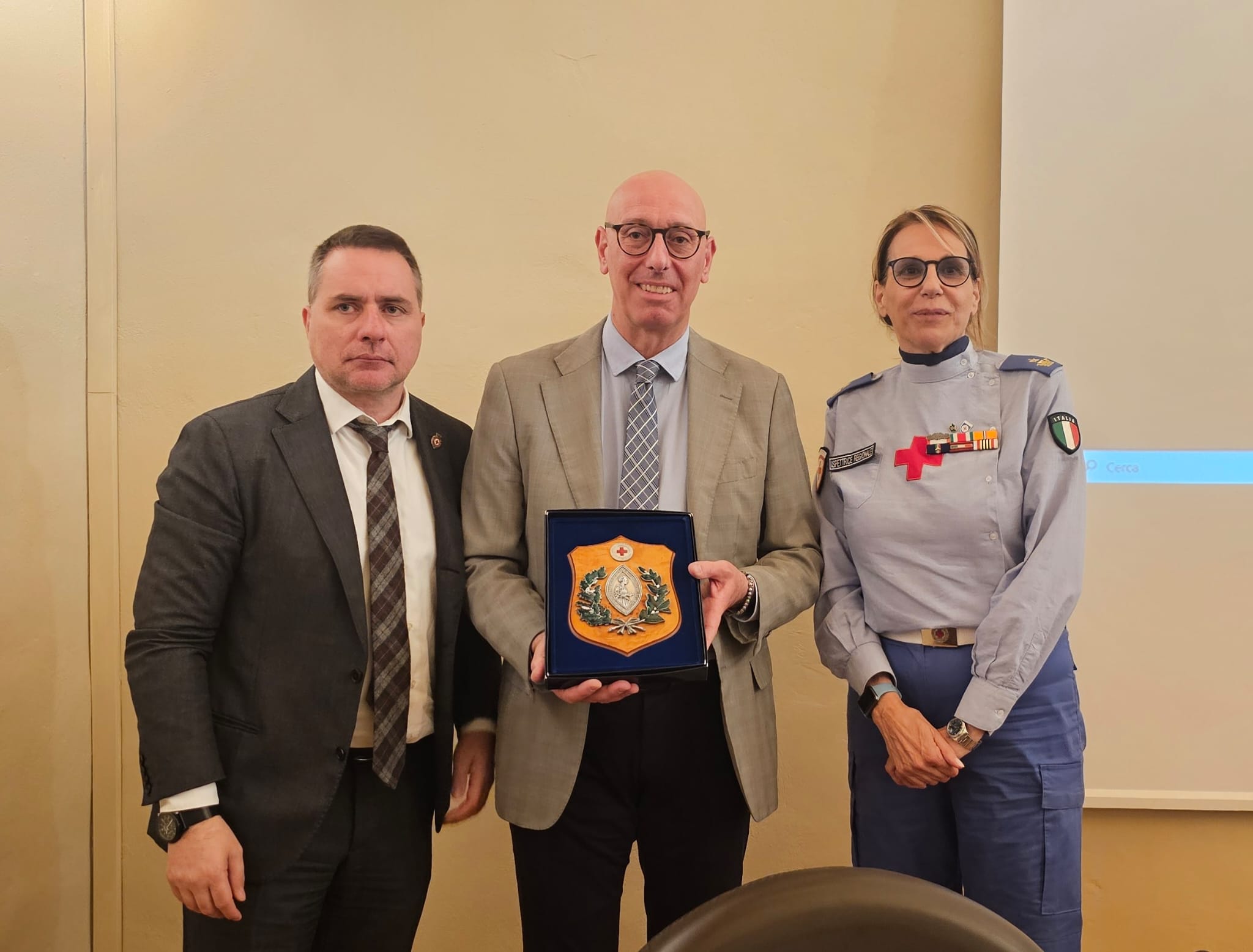 Il presidente della Provincia di Perugia interviene al convegno per la Giornata Mondiale CRI