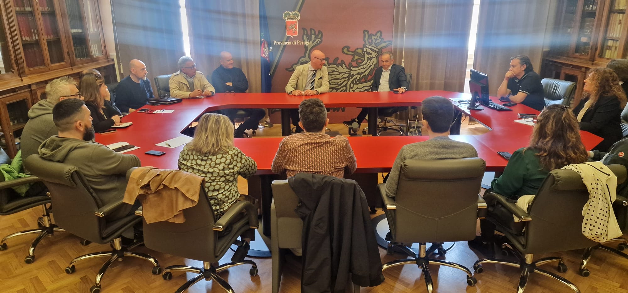  Il Presidente Presciutti incontra la RSU della Provincia di Perugia