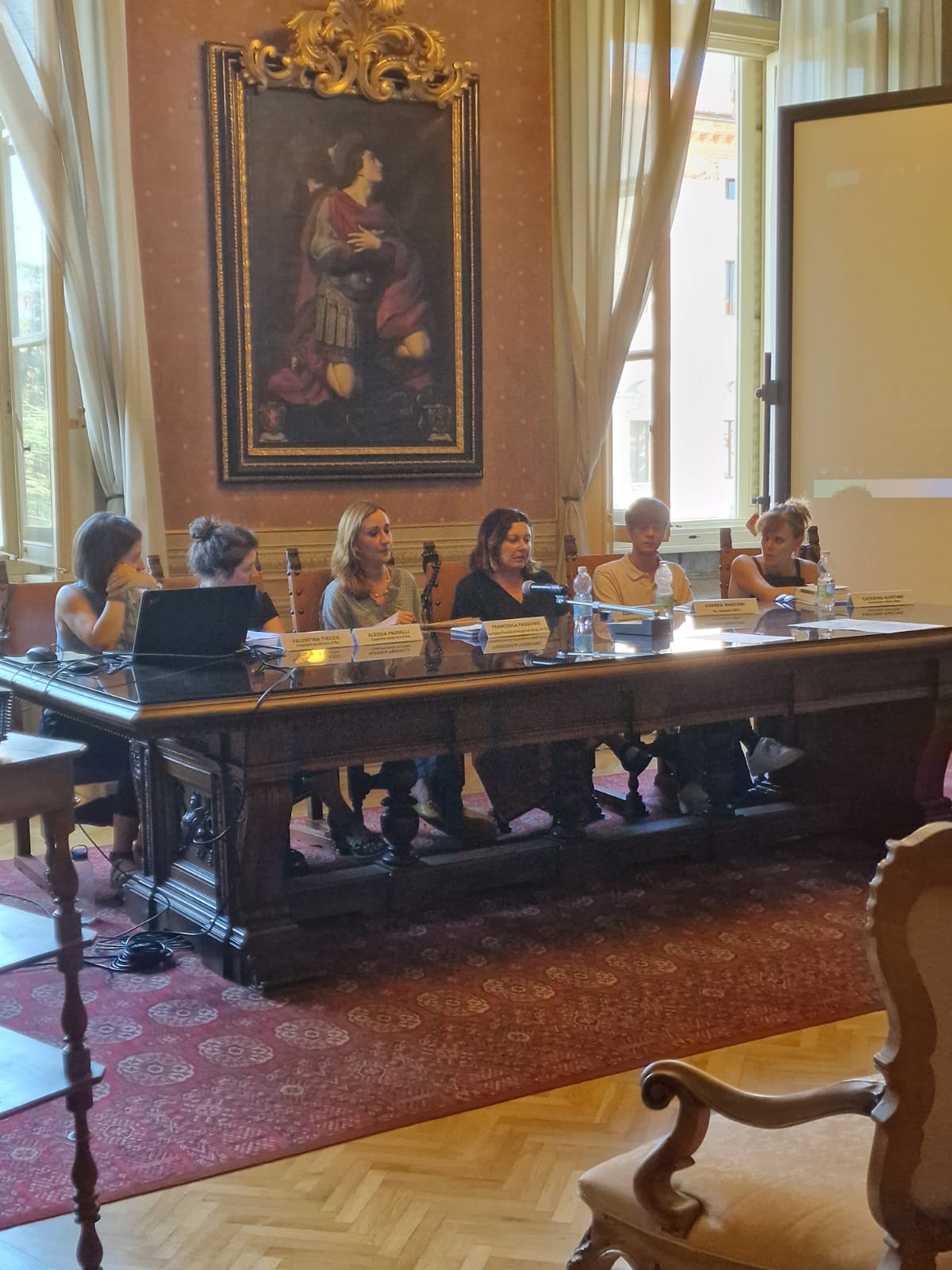 Un momento dell'incontro
