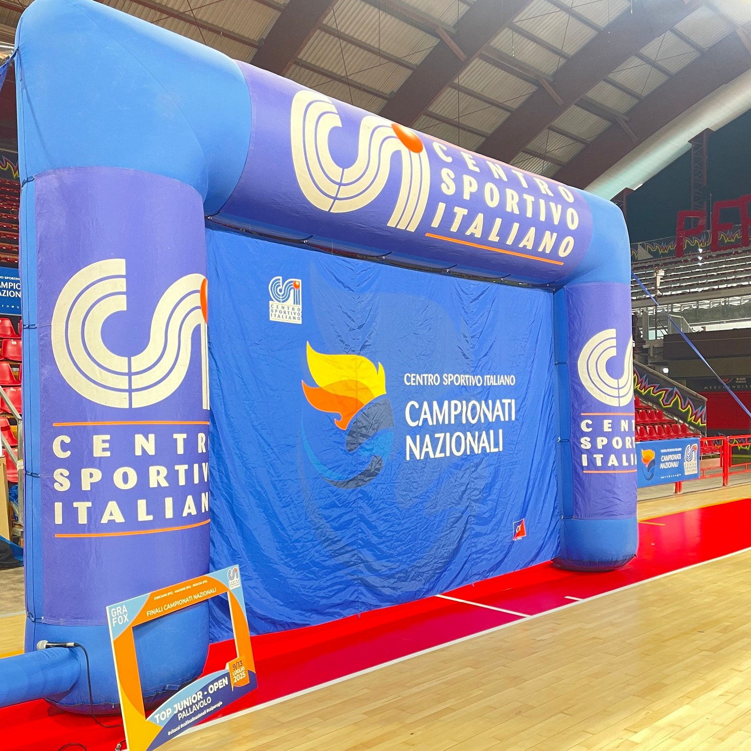 Premiazioni delle finali Nazionali CSI di Pallavolo 