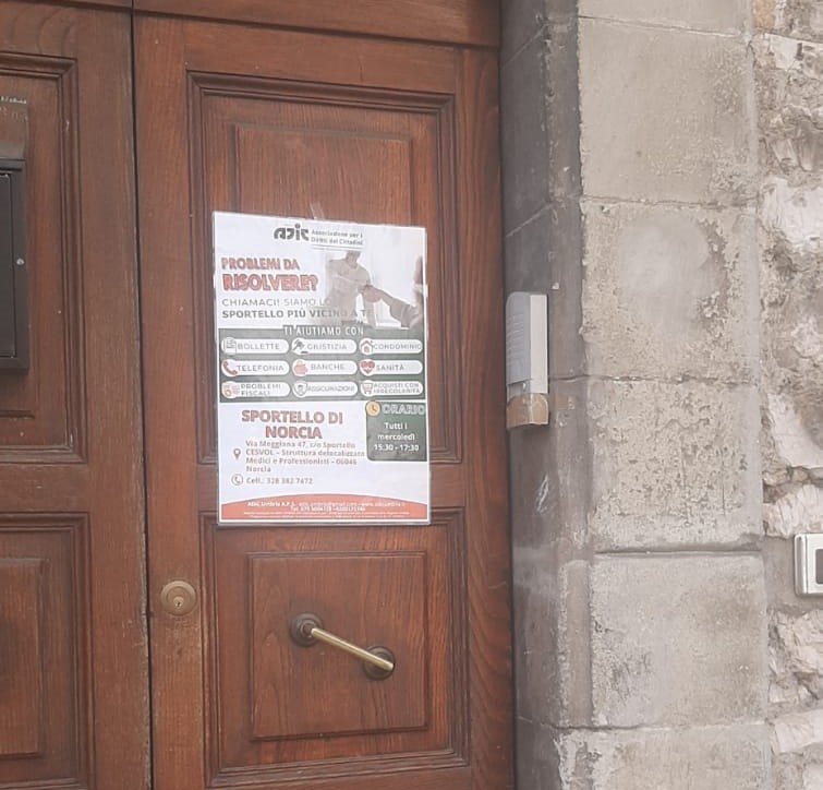 A.Di.C. Umbria raccoglie la preoccupazione degli abitanti della Valnerina