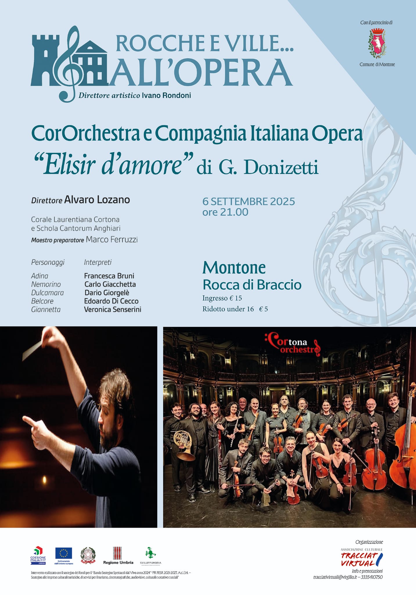 A Montone l’ultimo appuntamento del festival “Rocche e Ville… all'Opera”