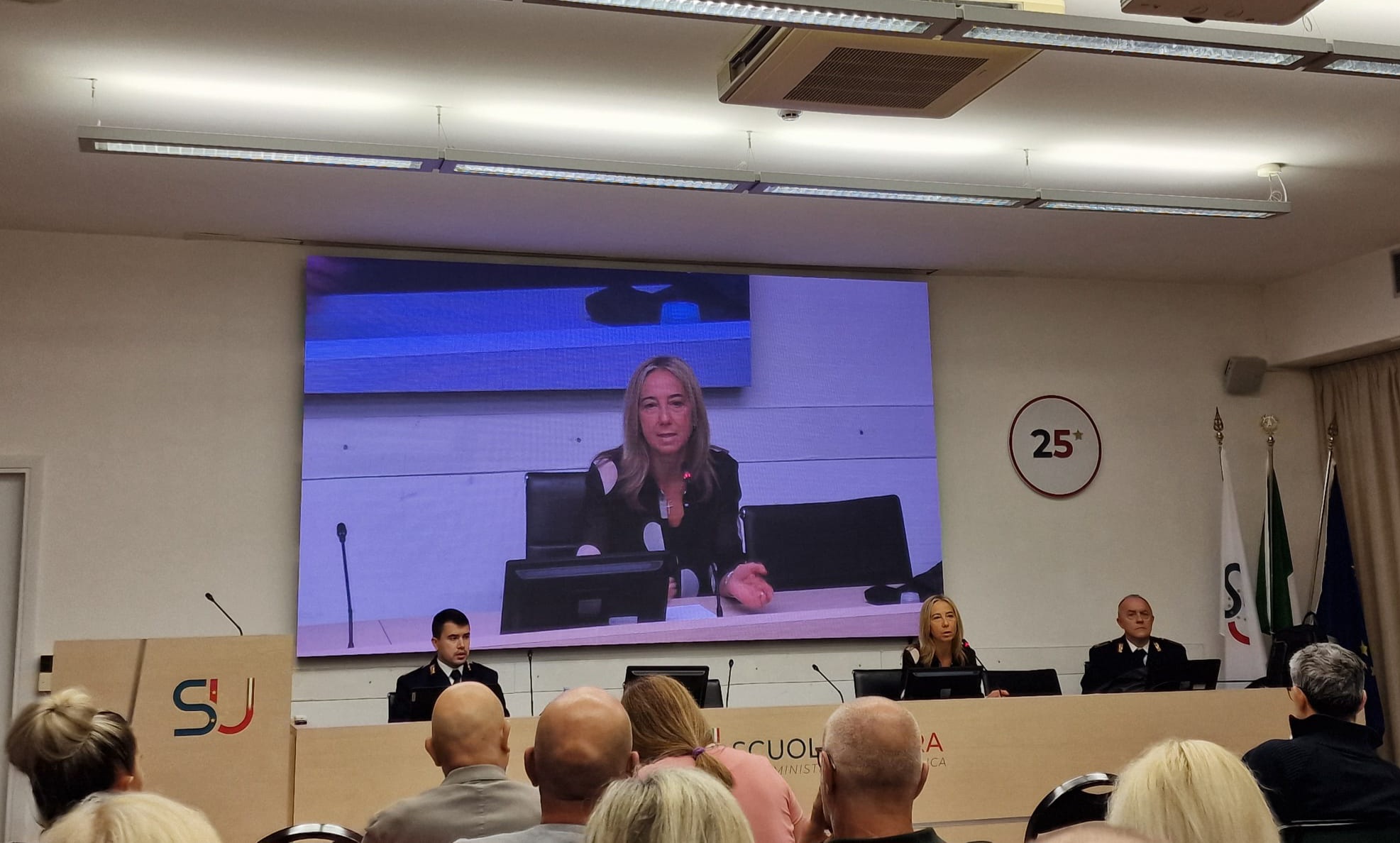 L'intervento della dirigente Barbara Rossi
