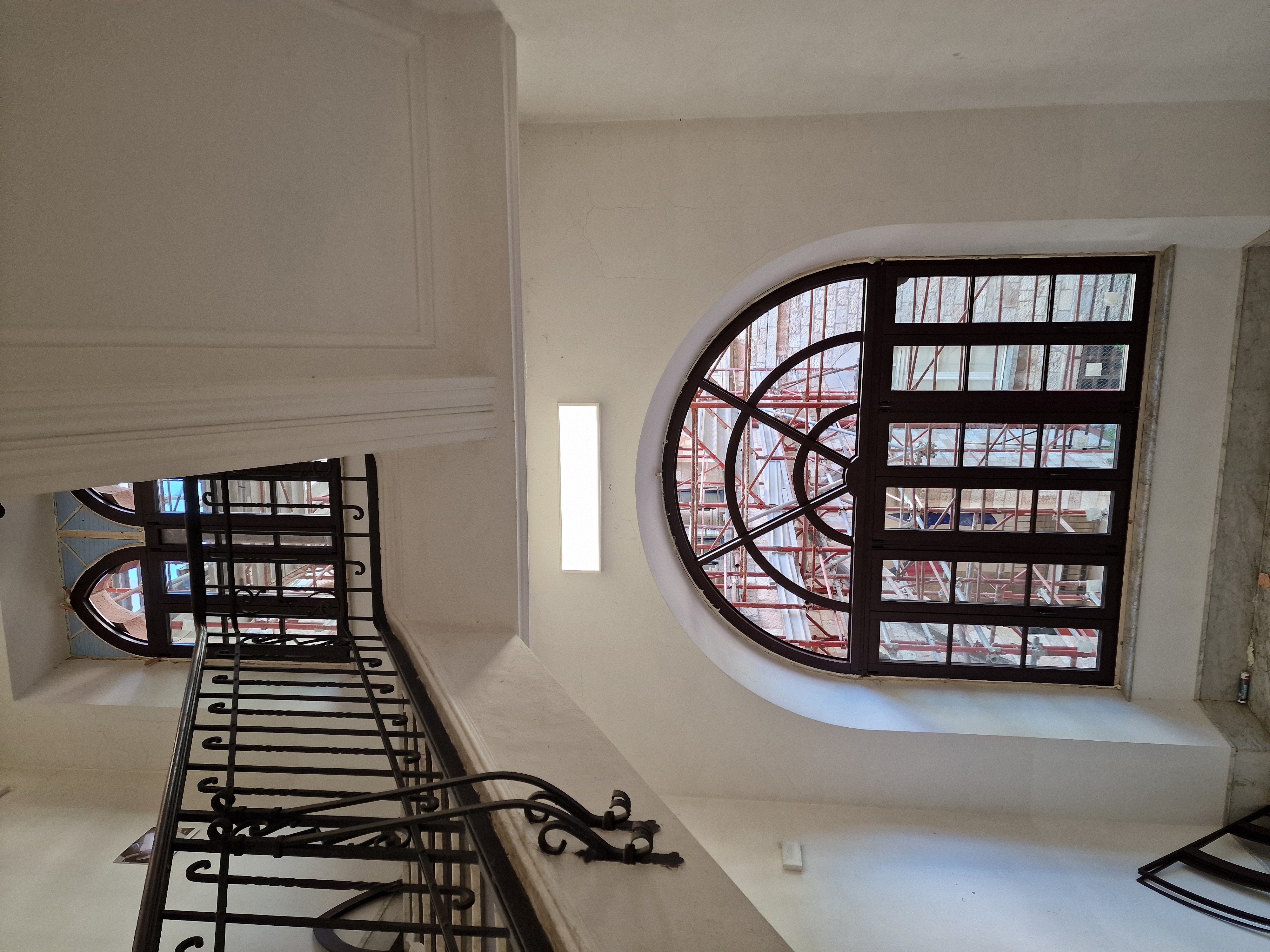 Interno dell'edificio dopo i lavori