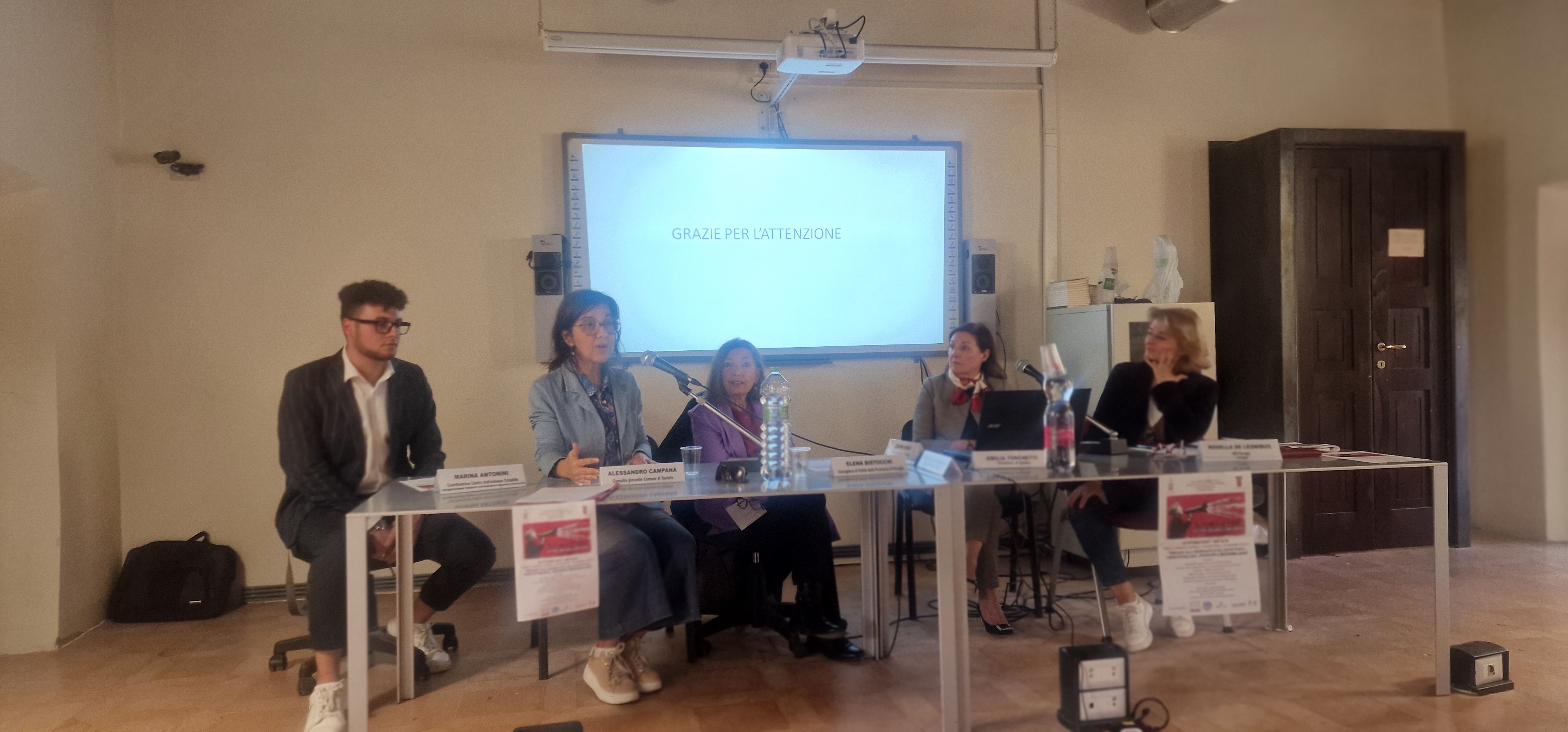 Foto del Tavolo dei Relatori