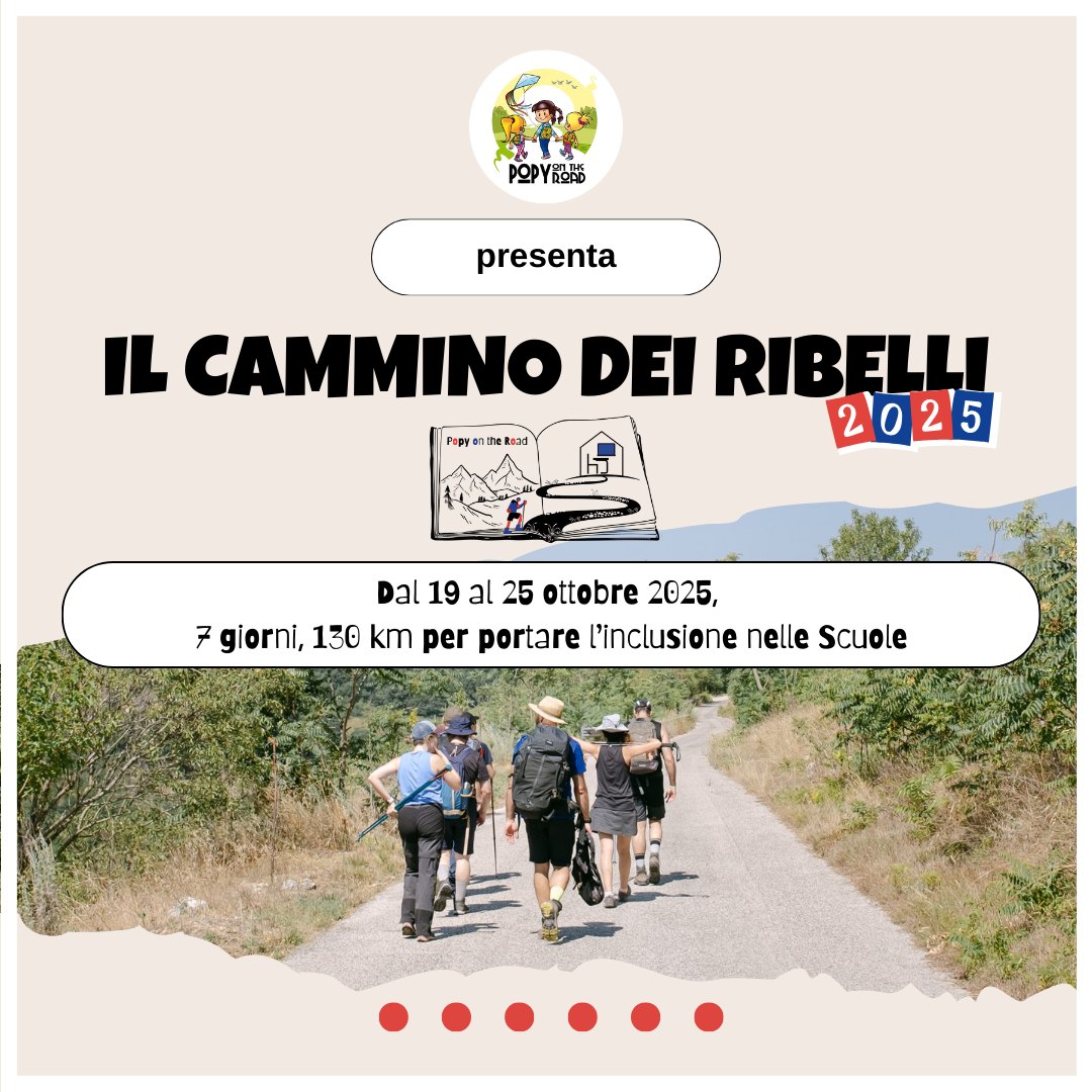 Tutto pronto per “Il Cammino dei Ribelli”