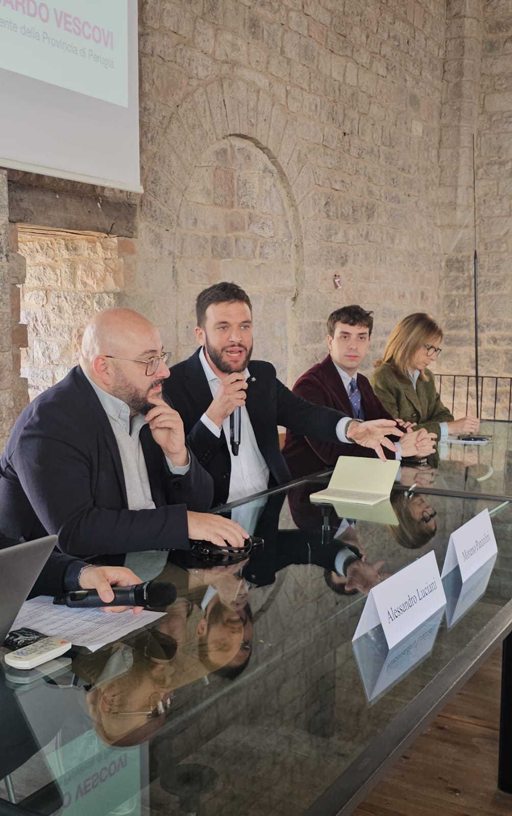 Il vicepresidente della Provincia, Riccardo Vescovi, interviene a “EDU Talks