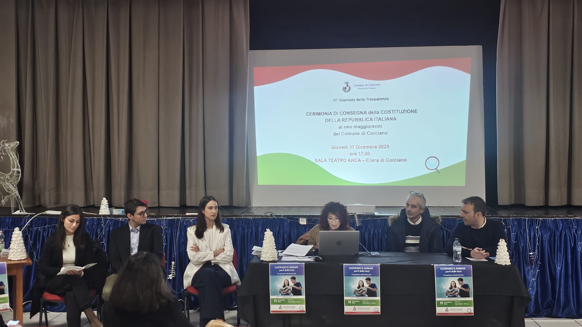 Cerimonia per la Giornata della Trasparenza