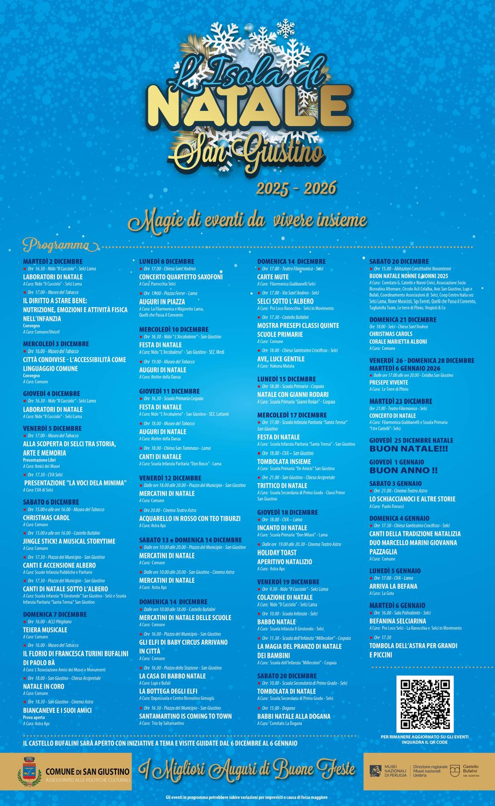 San Giustino – Tutto è pronto per “L’Isola di Natale”